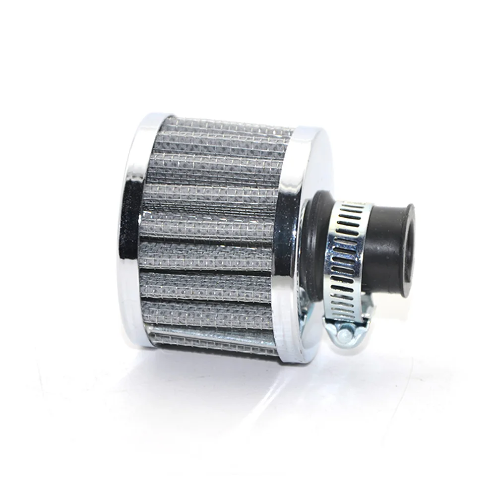 Серебряный воздушный фильтр автомобильный конусный холодного воздуха турбо