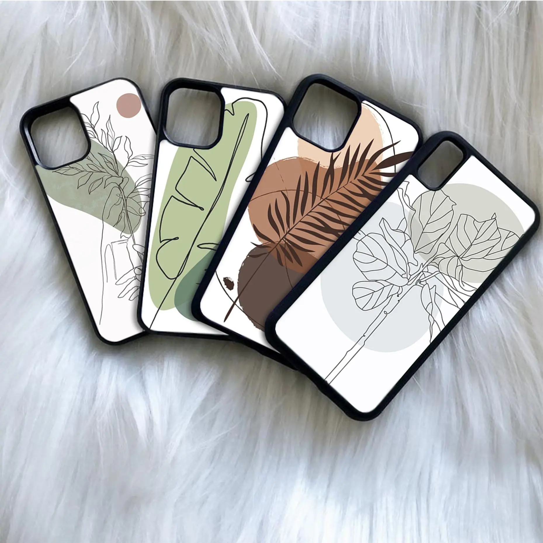 

Чехлы для телефонов из поликарбоната и ТПУ с абстрактным и упрощенным рисунком для IPhone 12 11 Pro Max Xs X Xr 7 8 6 6s Plus Se 2020 для Samsung