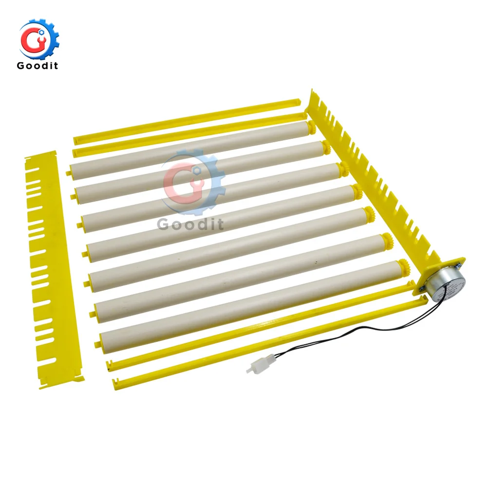 Автоматический вращающийся на 360 ° роликовый лоток для яиц устройство вращения