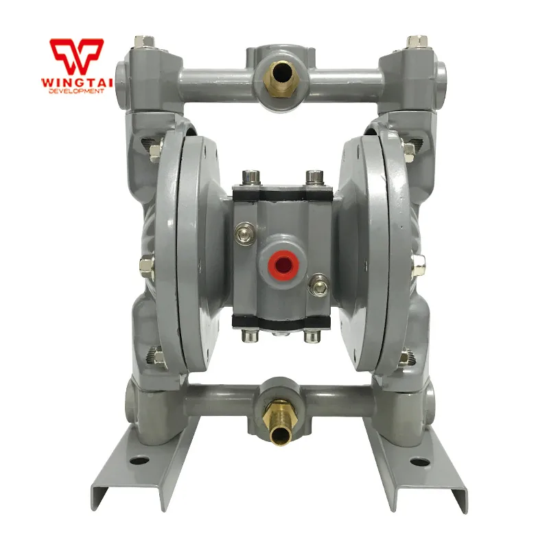 Двухсторонний пневматический диафрагменный ПТФЭ насос для печатной машины