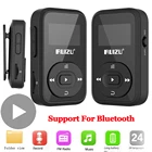 Ruizu спортивный аудио мини MP3-плеер Музыкальный Аудио Mp 3 Mp-3 с Bluetooth Радио Цифровой Hi-Fi экран Fm Flac Usb 8 ГБ клипса ЖК-дисплей