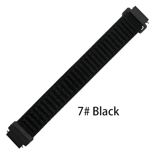 Black1 Тканый нейлоновый ремешок для Xiaomi mi 4, 3 браслета, наручных браслетов mi Band 3, Xiao mi band 3, 4 ремешка, аксессуары для часов - Цвет ремешка: Black1