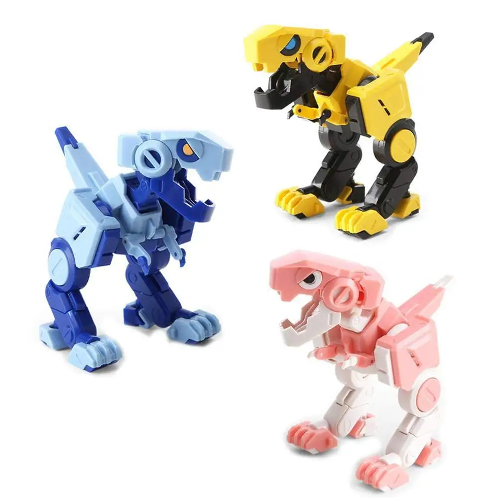 

Игрушечный динозавр, в форме кубика, деформируемый динозавр, детская игрушка образовательная Интерактивная, маленькая модель динозавра, иг...