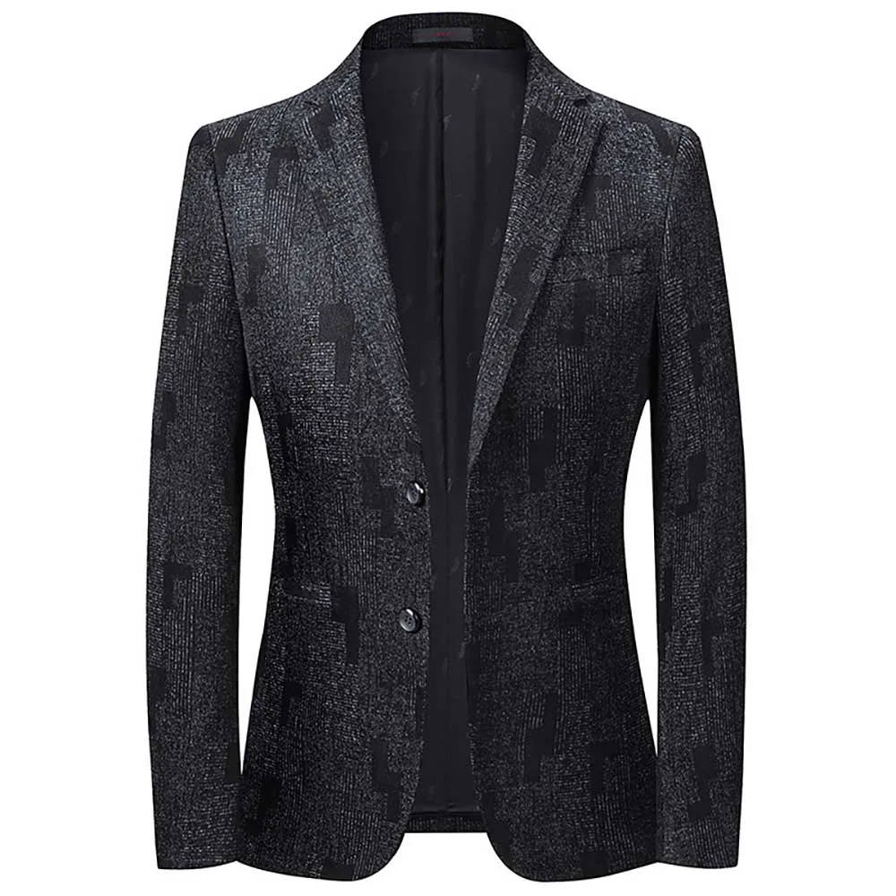 

New Trend Suit Blazer Men Leisure Blazer Jacket Korean Style Casual Slim Blazer Banquet Office Wedding Blazer MaN Clothing