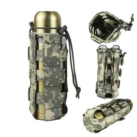 tactical molle water bottle bag military canteen cover holster travel camping outdoor shoulder kettle holder kettle carrier bag