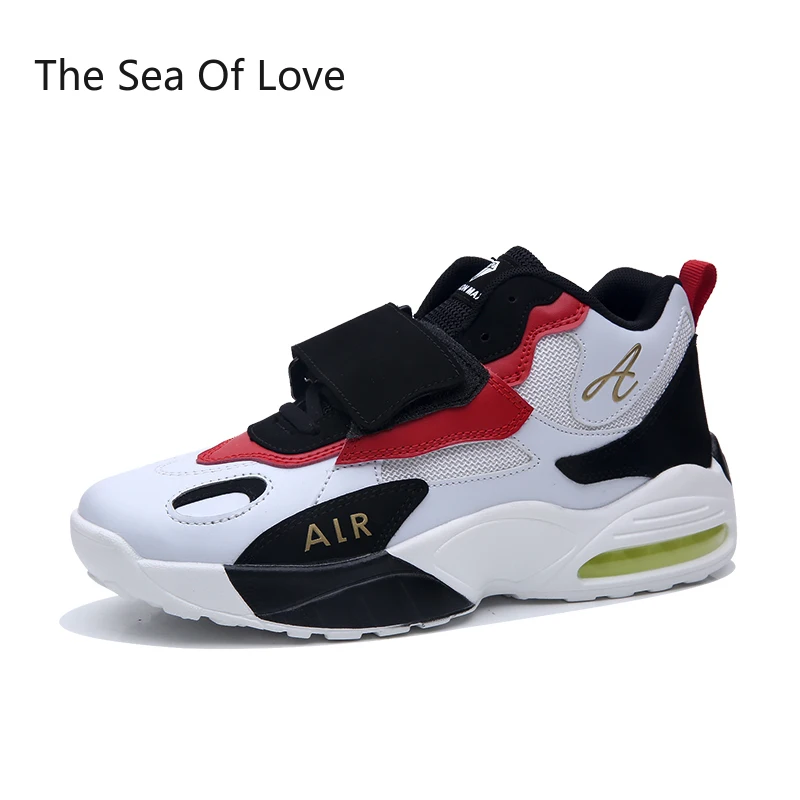 

Unisex Summer Autumn New air cushion basketball shoes increase shock absorption sports shoes non-slip student Sneakers Men