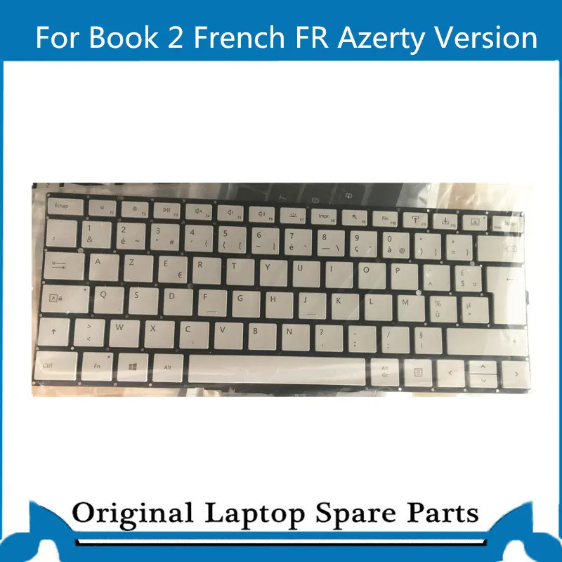 Оригинальная немецкая клавиатура для Surface Book 1 2 1703 1705 1704 версия Azerty 13 5 дюйма