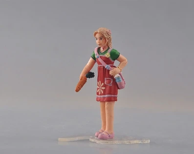 

pvc figure model toy feeding rabbit girl