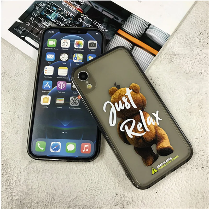 Прозрачный мягкий силиконовый чехол для Apple iPhone 13 12 Pro Max 7 8 Plus XS XR 11 SE | Мобильные