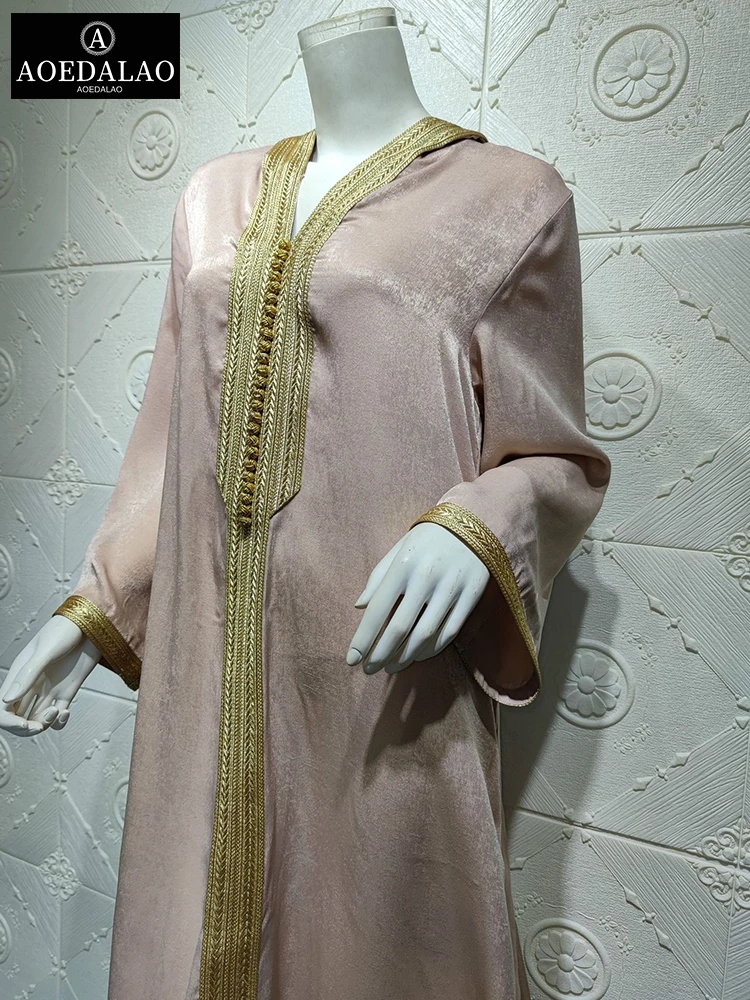 Женское платье Дубай арабское мусульманское абайя Турция индийское для женщин