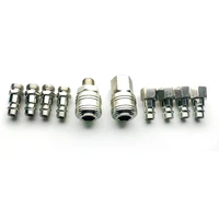 10pcs european style 14npt quick coupling male and female set connector kit coupler air hose pneumatic fitting
