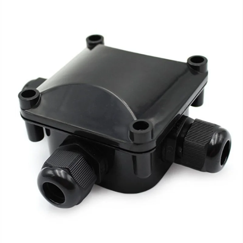 

1PCS IP68 Waterproof Junction Box Outdoor Electrical Cable Wire Connectors ABS Plastic Gland Terminal Box for Wiring Accessories
