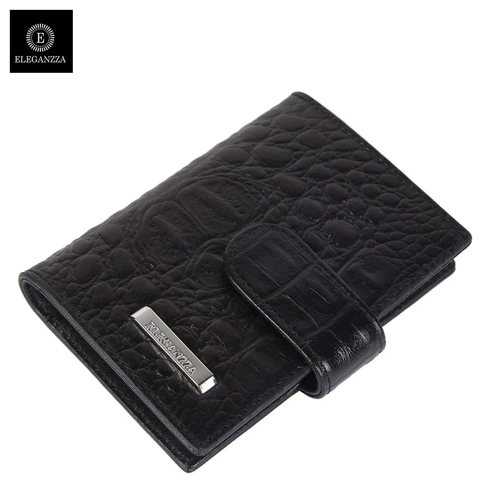 Визитница Eleganzza Z5351 860 натуральная кожа|Держатели для карт и пропусков| |