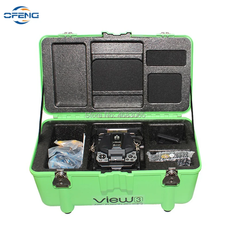 

INNO View 3 Fusion Splicer V-groove Clad-alignment Fiber Optical Fusion Splicer