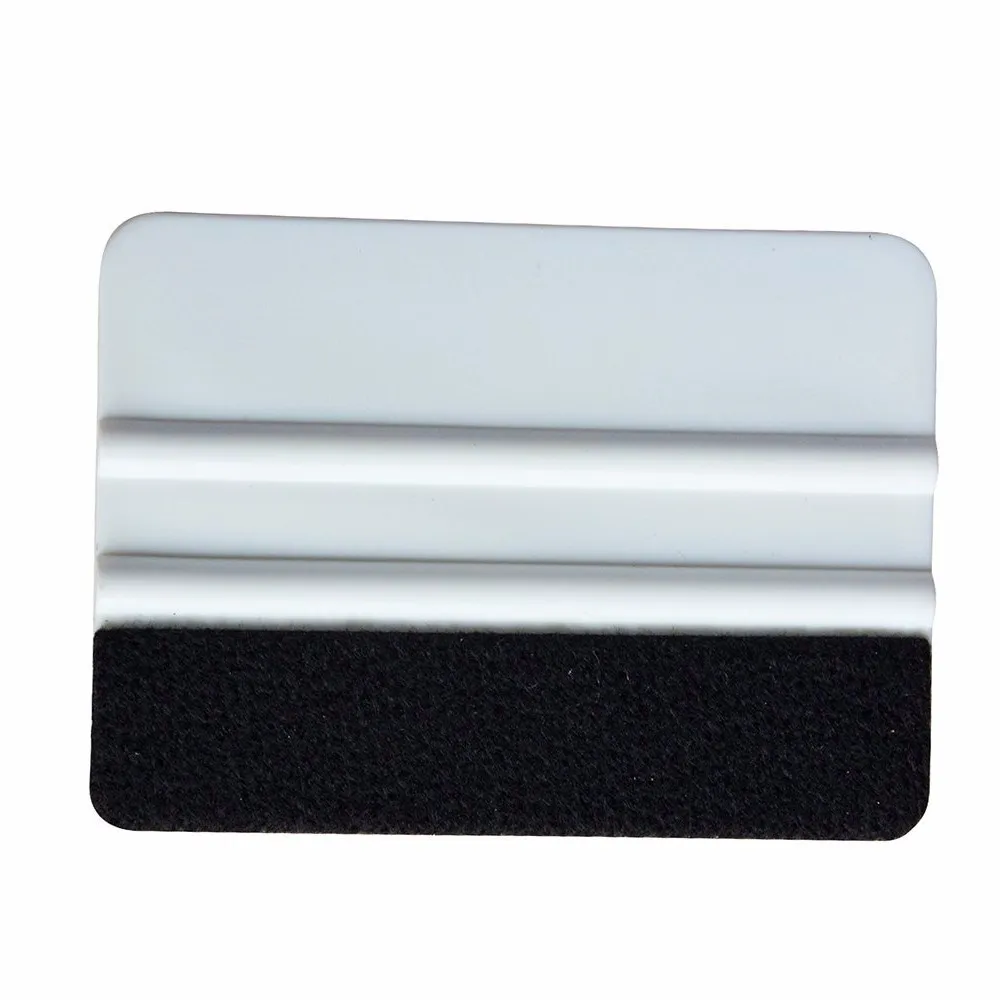 

FOSHIO 5/10pcs Wrapping Film Plastic Squeegee Carbon Fiber Fabric Edge Felt Card Scraper Car Window Tints Sticker Cleaning Tools