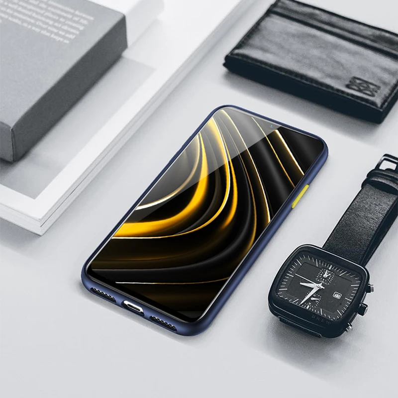 

Rzants For Xiaomi POCO M3 Case Soft Casing [Camouflage] Ultra Slim Thin Matte Touch Anti fingerprintCover