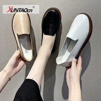 patent leather fashion pointed single shoes for women slip on women ballet flats womens boat shoes ladies comfortable loafer