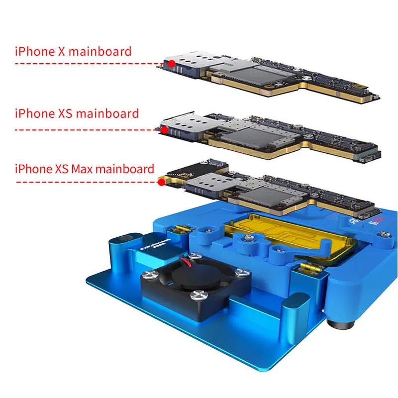 Термостат JC AIXUN iHeater нагревательная пластина станция для распайки iPhone X S MAX 11 12 13PRO