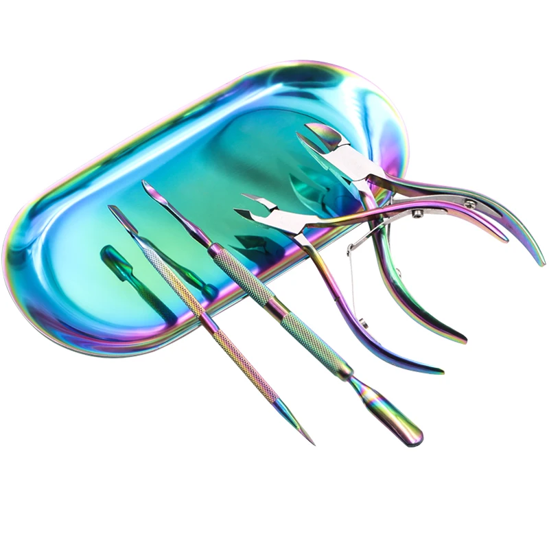 Кусачки из нержавеющей стали для кутикулы щипчики радужной омертвевшей кожи
