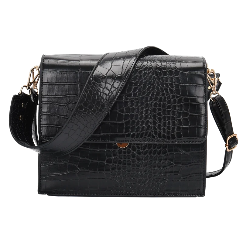 

Women's Designer Luxury Handbag 2021Fashion New High quality PU Leather Women Handbags Crocodile pattern Shoulder Messenger Bag