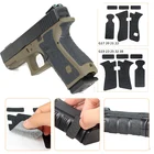 Нескользящая резиновая текстурная кобура для Glock 17 19, Неопреновая кобура для пистолета, скрытая Талия, аксессуары для переноски