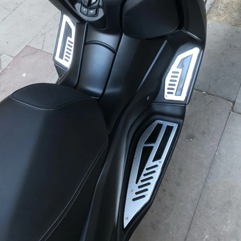 MTKRACING New Motorcycle accessories For Yamaha XMAX 300 X-MAX 250 300 Foot Pegs Footrest Step Pedal Foot plate