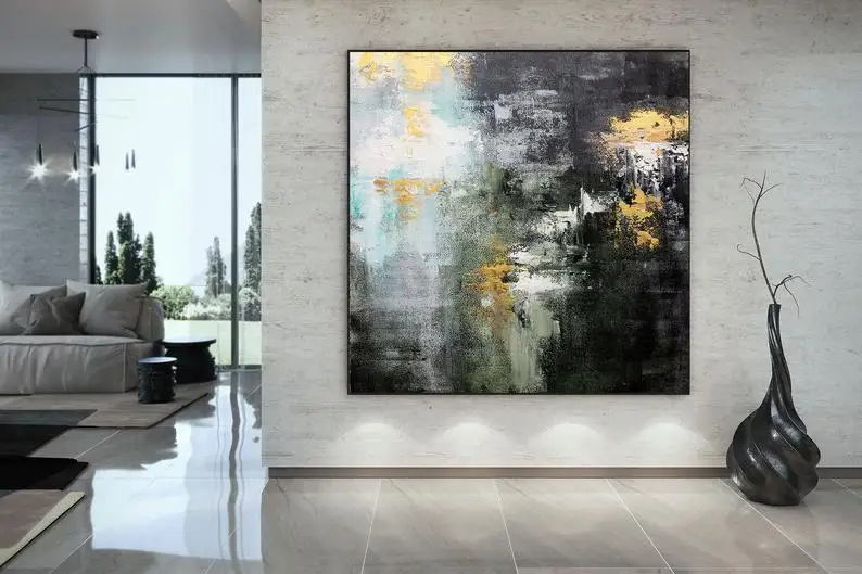 

Extra Large Wall Art Modern Abstract Art Original Acrylic Painting On Canvas Acrylic Painting On Canvas Office Wall Decor