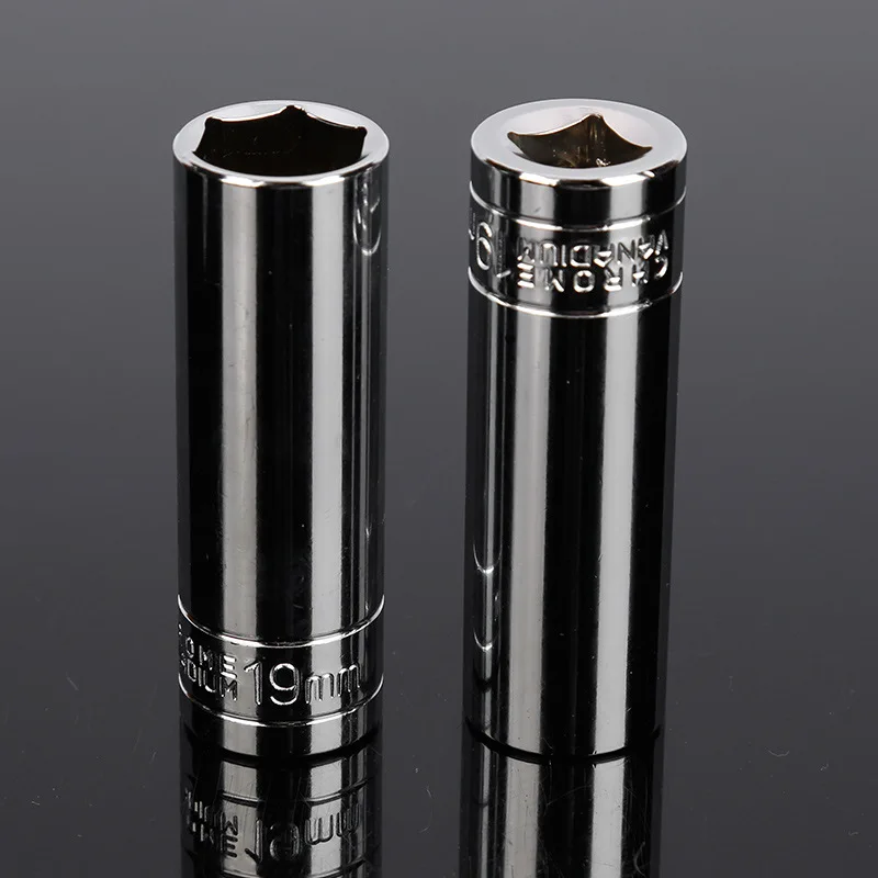 Шестигранная головка гаечного ключа с длинным рукавом 1/2 дюйма 8-27 мм |