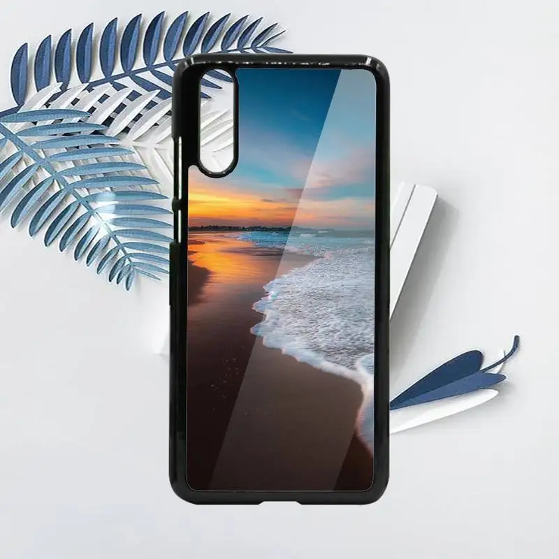 

Sunset view of Bali Ocean Beach Phone Case PC For Samsung galaxy S note 8 9 20 10 e lite2019 plus pro ultra