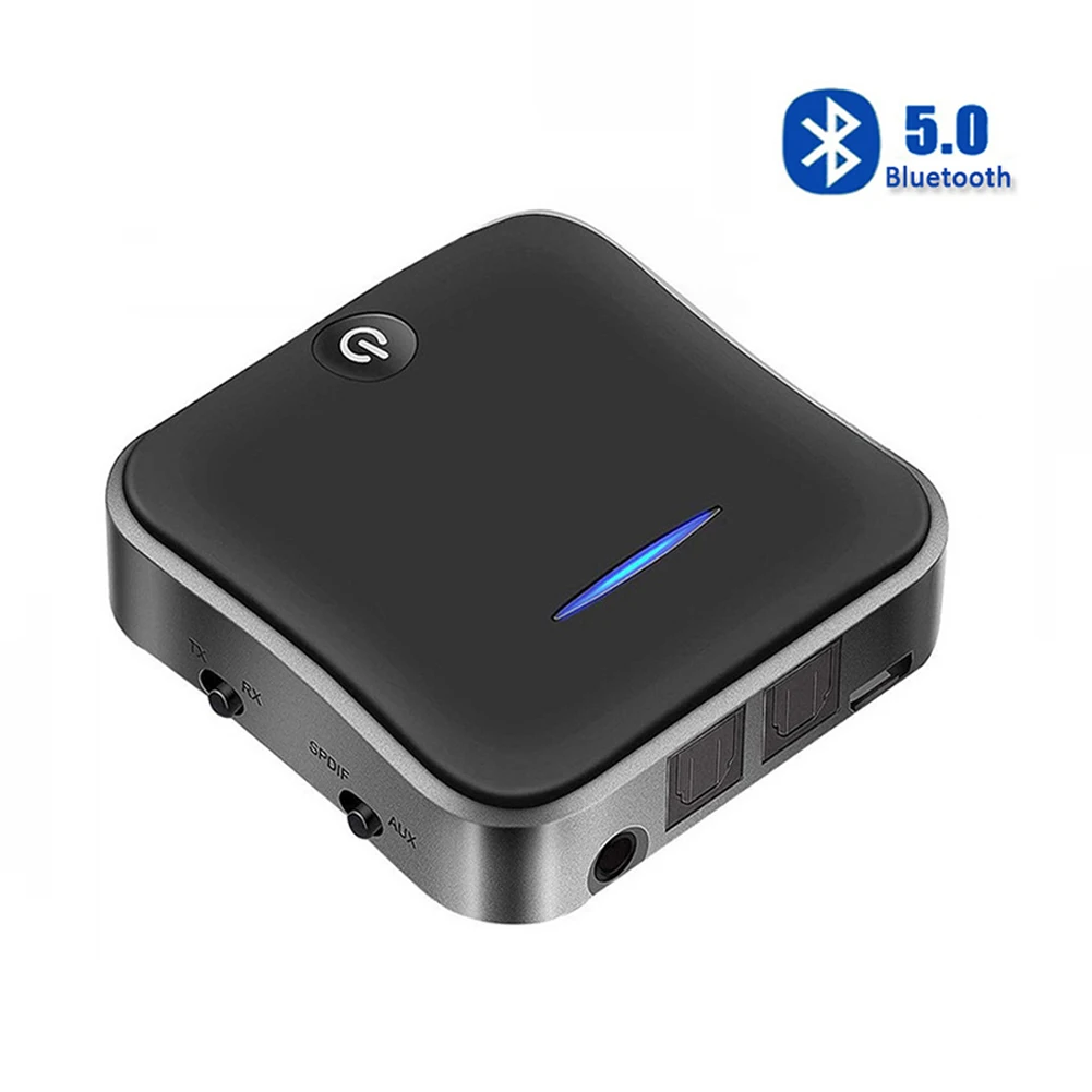 Bluetooth-совместимый аудиопередатчик 5 0 приемник 600 мАч Aptx HD адаптер оптический Toslink/3