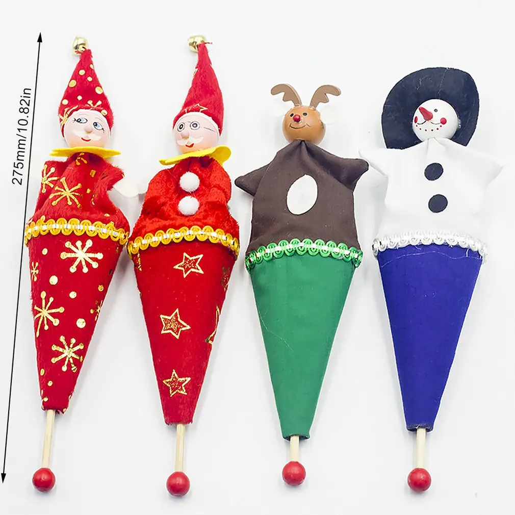 

Cartoon Gun Barrel Toy Christmas Decorations Christmas Wooden Toy New Year Festival Home Decorations