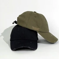100 cotton baseball cap hiphop dancer cap spring summer hats vintage distressed cap hiking sun protection cap