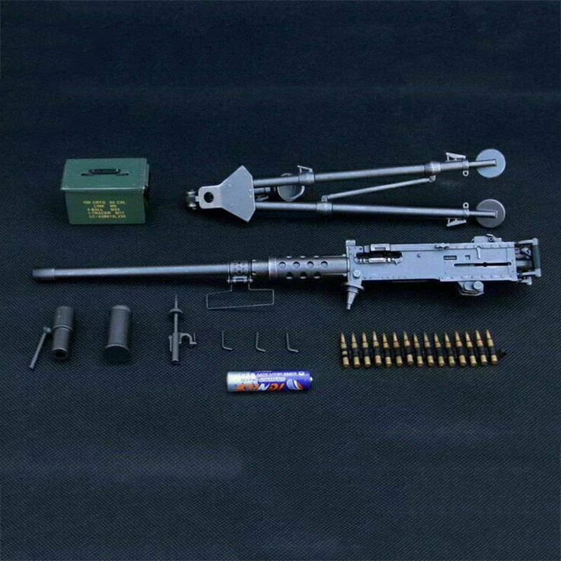 

1:6 Scale M2 Browning heavy machine Gun Modern Weapon Plastic Model Toys For 12" Action Figure Cannot Shooting