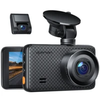 apeman 2k 1080p dual dash cam 1520p max support 128gb front and rear camera for cars with 3 inch ips screen