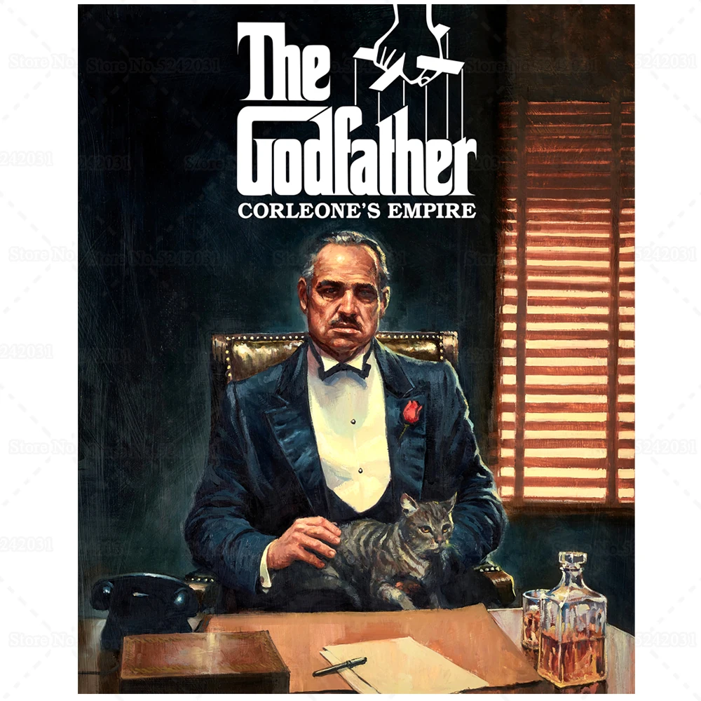 Алмазная вышивка крестиком The Godfather 5D алмазная живопись стразы в стиле Corleone's Empire
