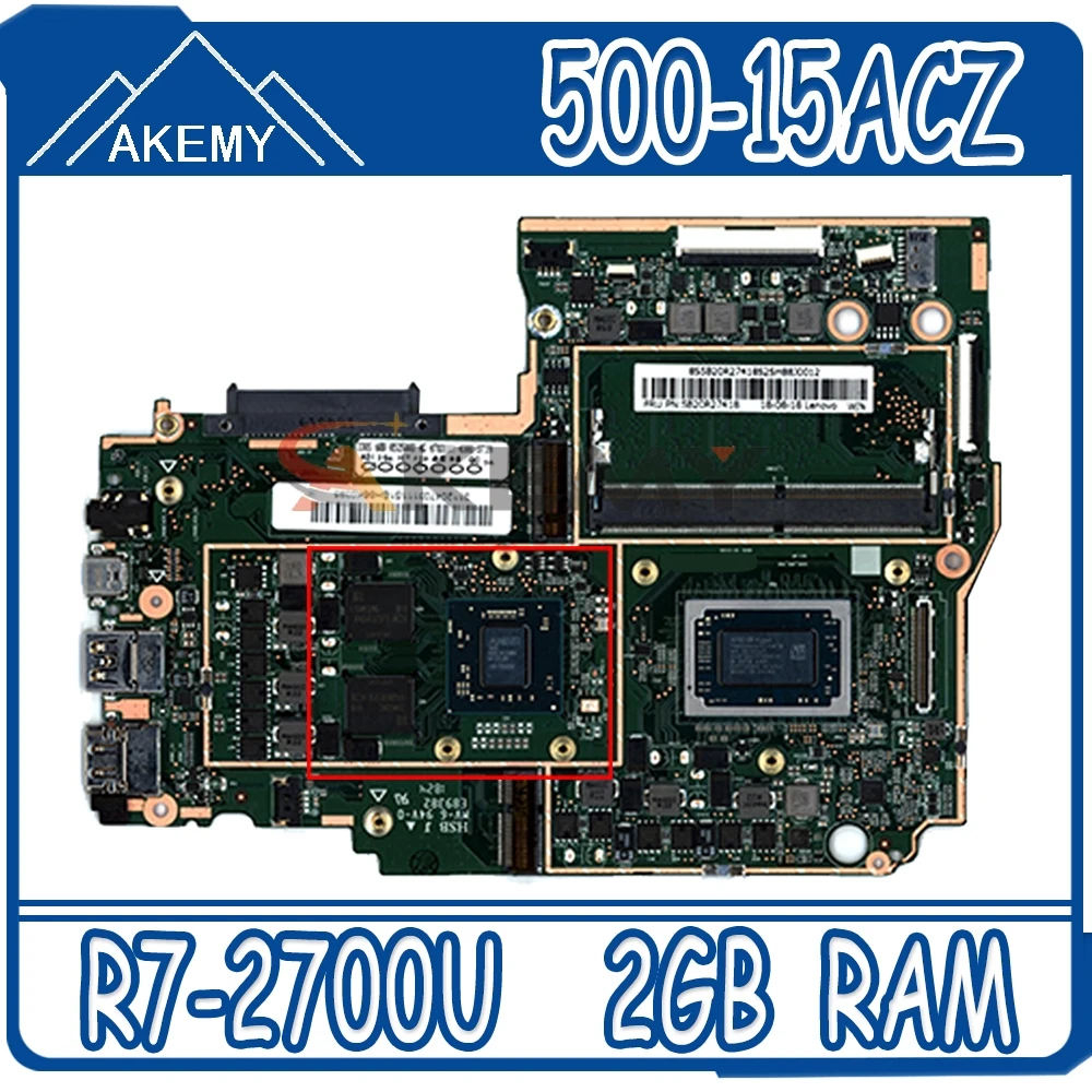 

Материнская плата для ноутбука Lenovo 330S-15ARR, стандартный графический процессор R540, 2 Гб ОЗУ, 4 Гб DDR4, протестирована на 100%, новый продукт