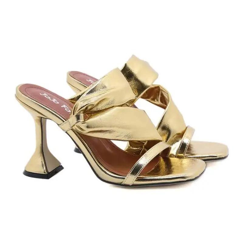 

New Comfortable Women Sandals Open Top High Heel Sandals Shoes