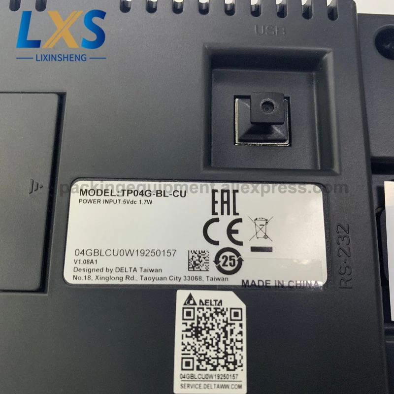 Delta оригинальный 4 1 дюймовый ПЛК серии TP HMI TP04G-BL-C/TP04G-BL-CU/TP04G-AS2/TP08G-BT2 дисплей