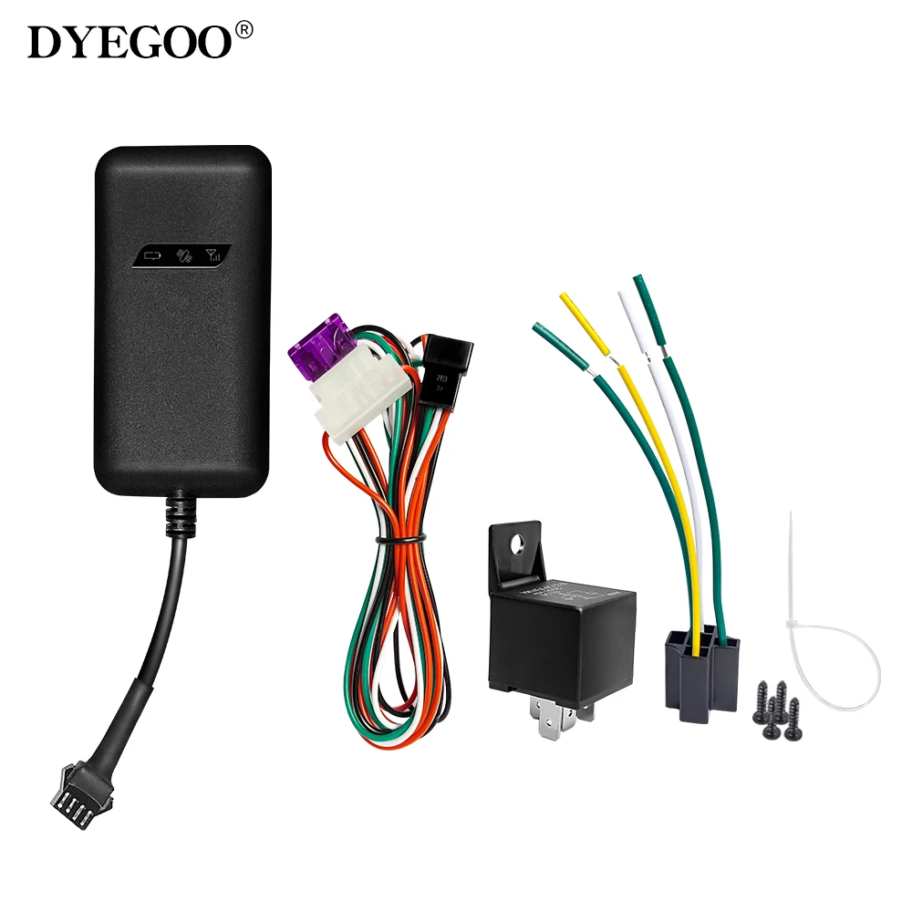 GPS-трекер DYEGOO GT02D для автомобилей и мотоциклов с вибрацией забором | Автомобили
