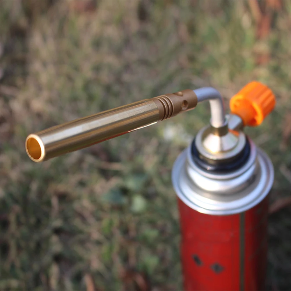 Кемпинг горелка бутановый газ фонарь удар Зажигалка пайки сварочный кулинарные ручной зажигания
