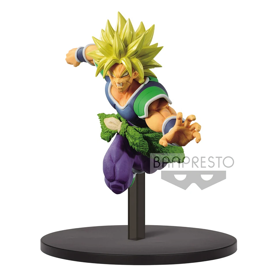Match Maker Broly Tronzo Оригинальные фигурки Dragon Ball Banpresto Broly Goku Vegeta Gogeta Zamasu ПВХ Фигурки игрушки Супер Saiyan Фигурки игрушки - Цвет: Match Maker Broly