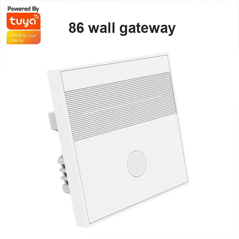 

Tuya ZigBee Smart 86 Type Wall Gateway Hub Smart Home Bridge Smart Life APP Wireless Remote Controller Works With Alexa Google
