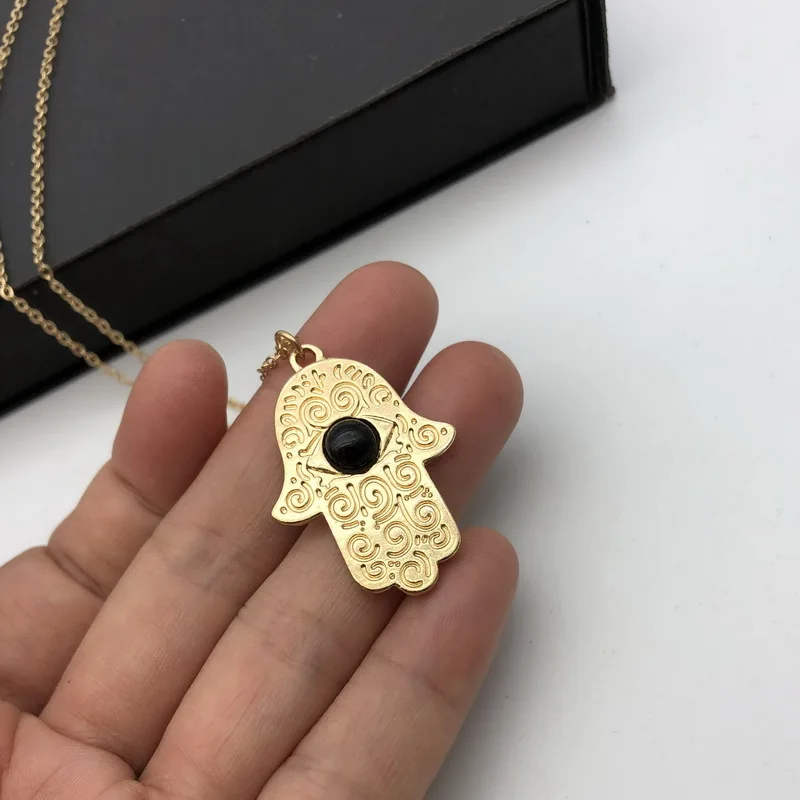F. J4Z, женское ожерелье, модное, индейка, ювелирное изделие, подарки, глаз, лист, монета, ручная подвеска, ожерелья, бусы, цепь, колье, Прямая поставка
