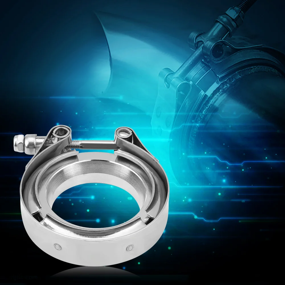 2 дюймовый комплект из v образного зажима и фланца нержавеющей стали подходит для