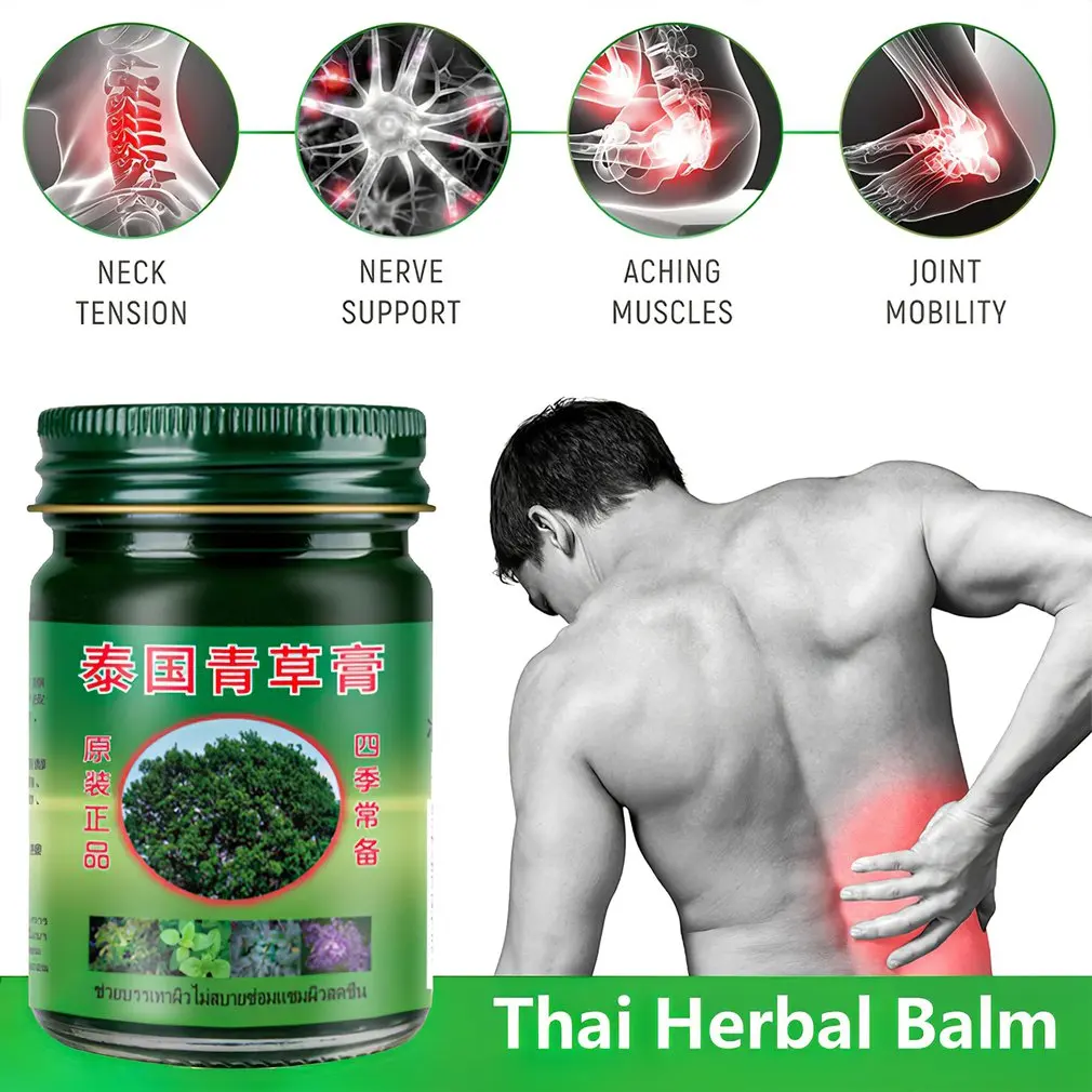 

50g Thailand Tiger Balm Refresh Skin Care Herbal Cream Dizziness Headache Treatment Thai Pain Mosquito Relieve Itching