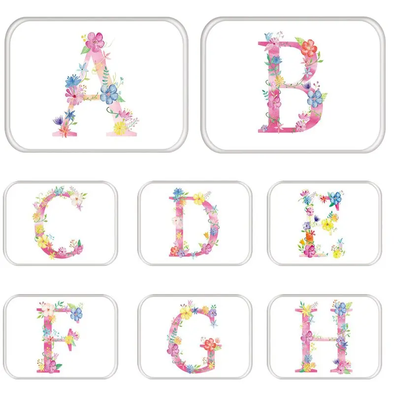 Цветочный Коврик для кухонной и входной двери Коралловый бархатный ковер