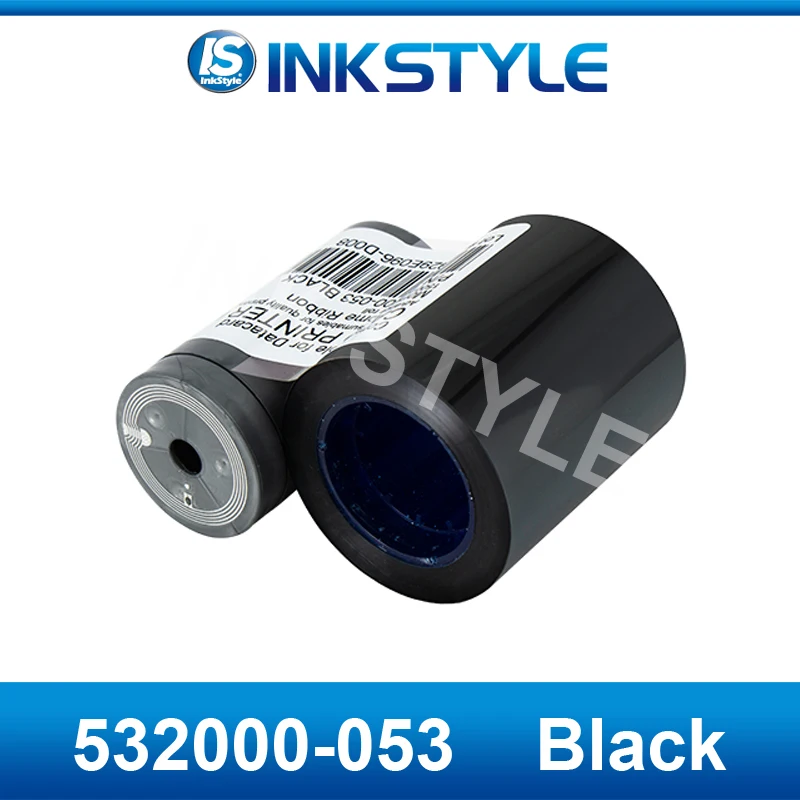 Универсальный 532000-053 Черная лента 1500 принты для Datacard SP35+ SP55+ SD360 FP65 SP75 SD260 SD460 карточного принтера