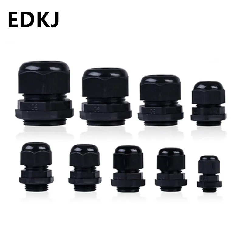 1 шт. водонепроницаемый разъем нейлонового пластикового кабеля