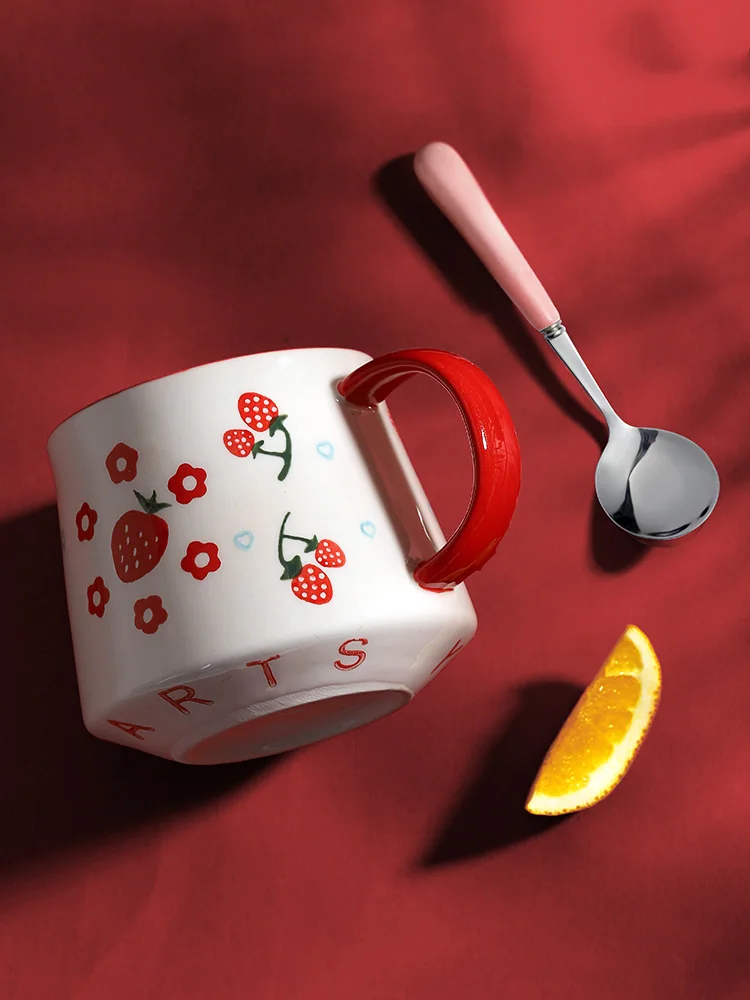 Креативная простая чашка керамическая Ретро офисная для завтрака в японском