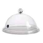 Пластиковая купольная крышка-Колокол Laimeng для курительного инфузора, 8, 10, 12 дюймов, кухонный аксессуар для тарелок и мисок для курильщика